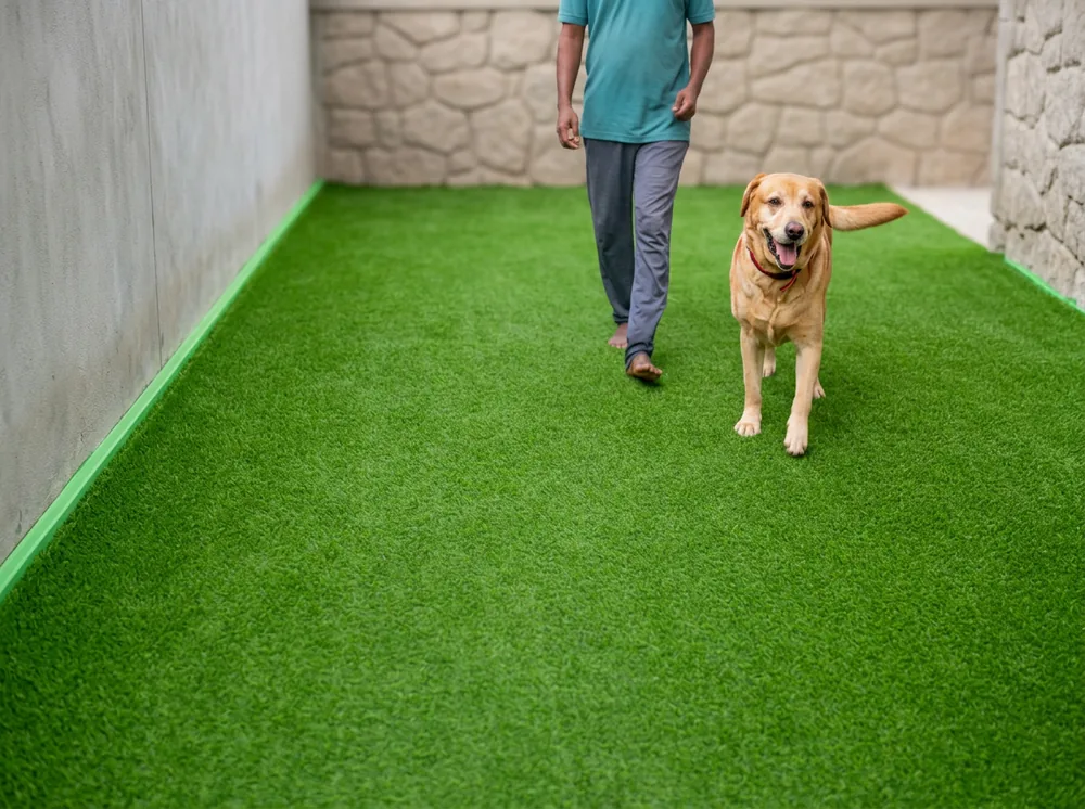 Large dog boarding Noida — Saint Bernard at Pet Home Affairs